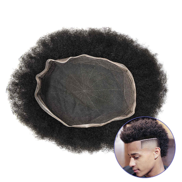 Full French Lace Base Afro Curly