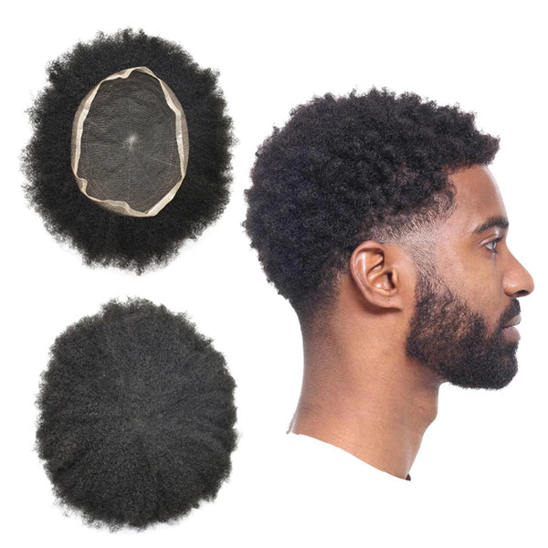 Full French Lace Base Afro Curly