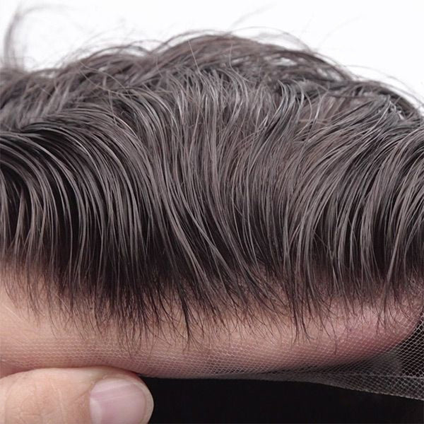 French Lace Front And Center,Thin Skin Back&Sides