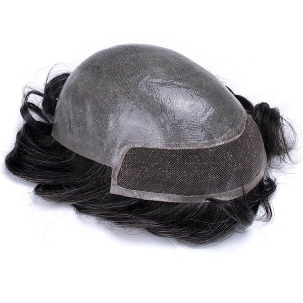 0.08mm Super Thin Skin With 1 Inch French Lace Front